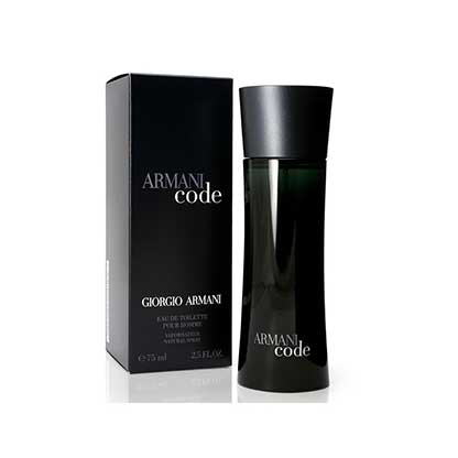 armani code edt 75 ml