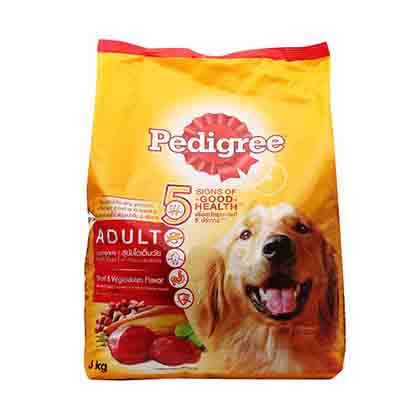 Pedigree Adult Beef Veg 3kg GO DELIVERY