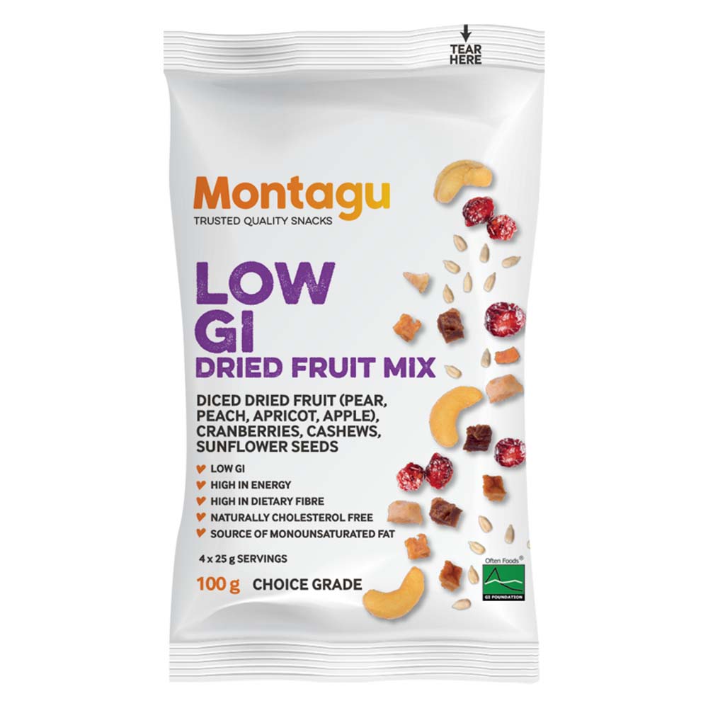 MONTAGU Mixed Dried Fruit 100g GO DELIVERY