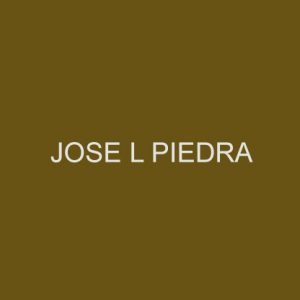 Jose L Piedra Conservas