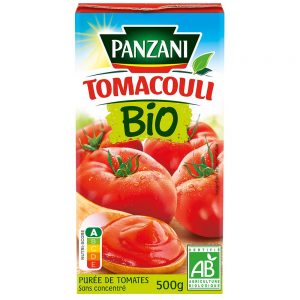 Pulpe de tomates spécial sauce coulis, U (390 g)