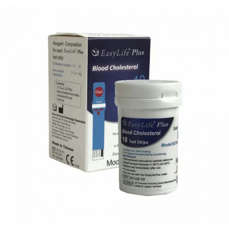 Easylife Cholesterol Test Strips (PACK OF 10) GO DELIVERY