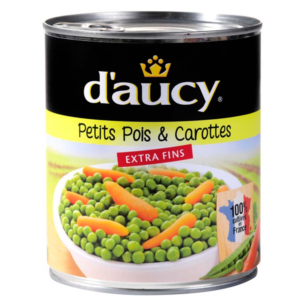D'AUCY PETITS POIS CAROTES