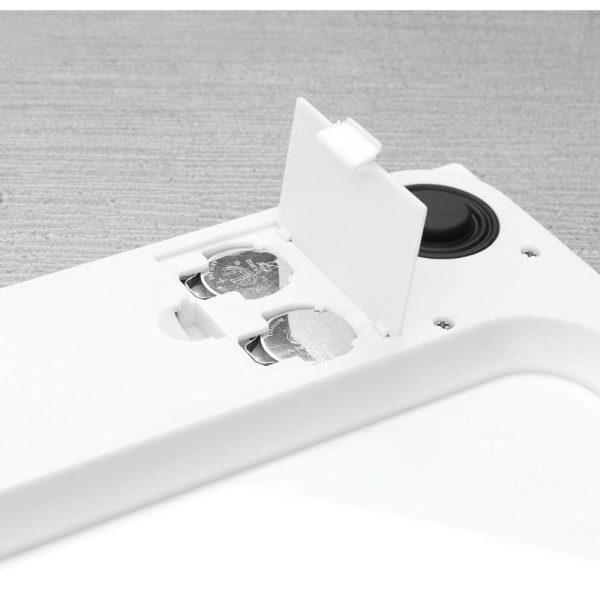 Brabantia Digital Bathroom Scales, Battery Powered White GO DELIVERY