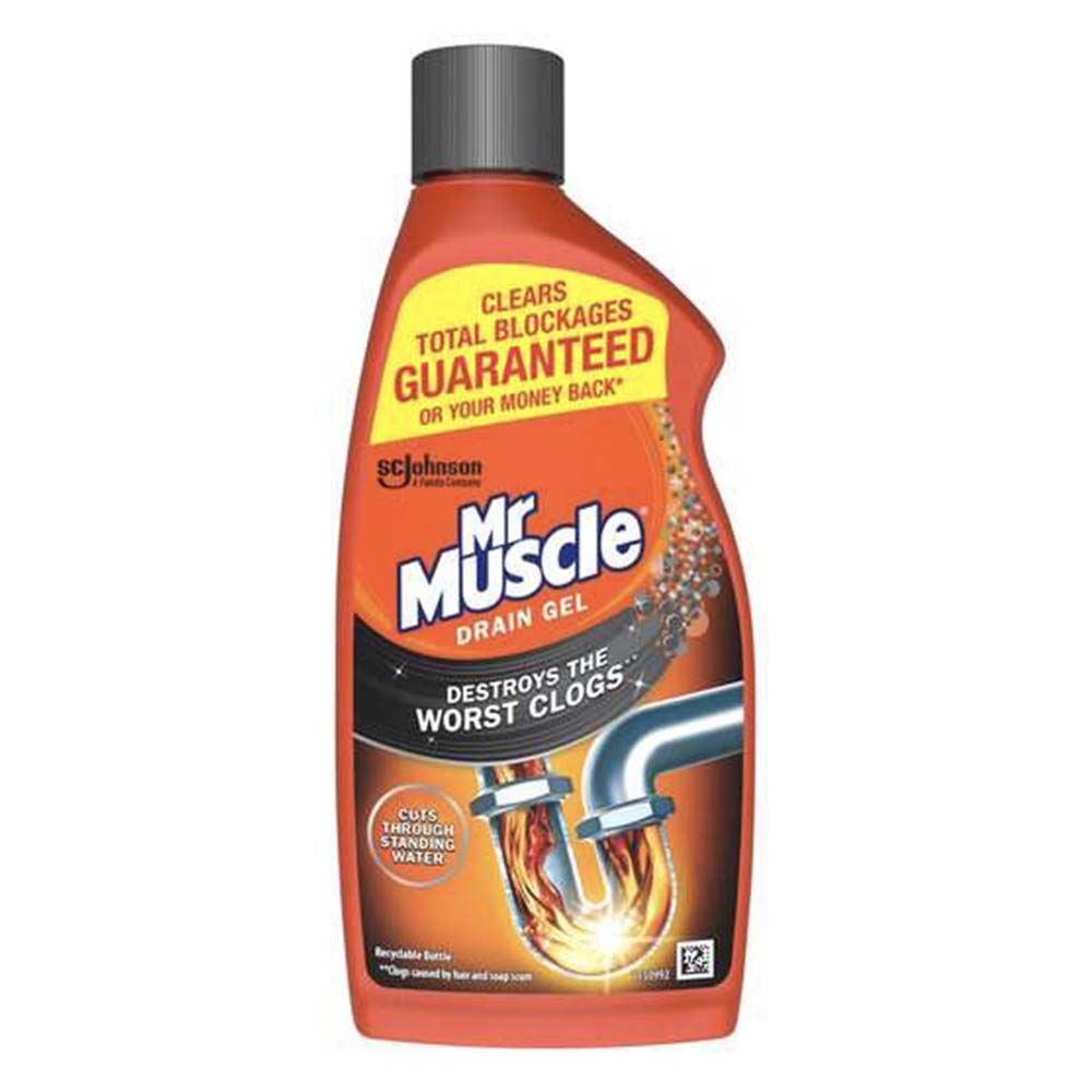 MR MUSCLE Drain Gel 500ml GO DELIVERY
