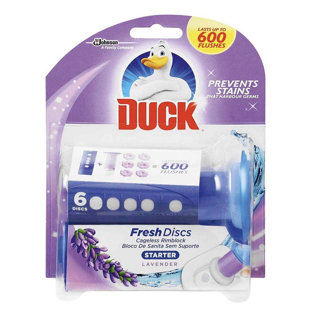 DUCK FRESH DISCS LAVENDER PRIMARY - GO DELIVERY