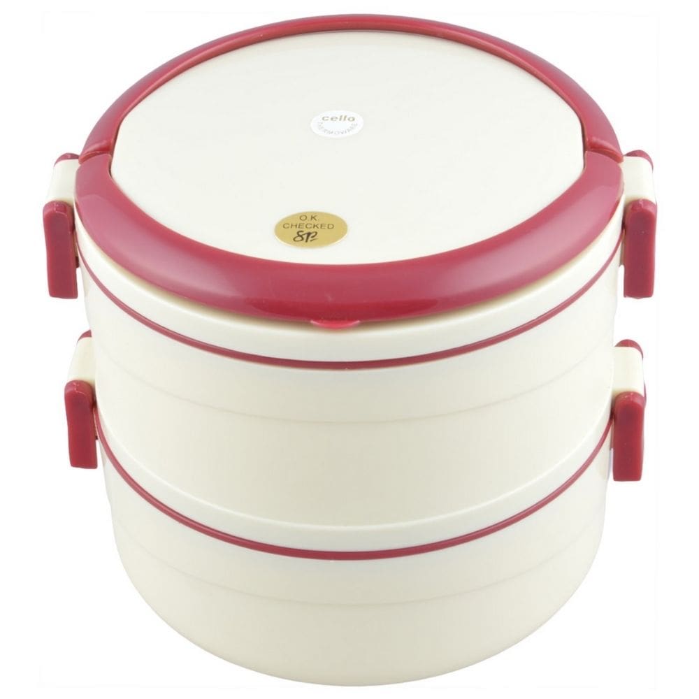 CELLO Plastic Insulated Tiffin Amaze (Set of 2) - GO DELIVERY