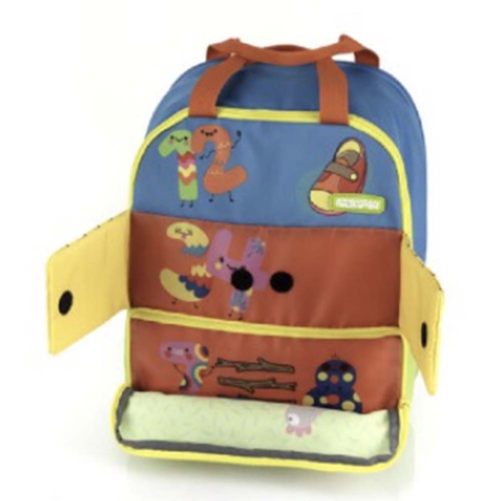 American Tourister COODLE BACKPACK 02 BLUE/GREEN GO DELIVERY