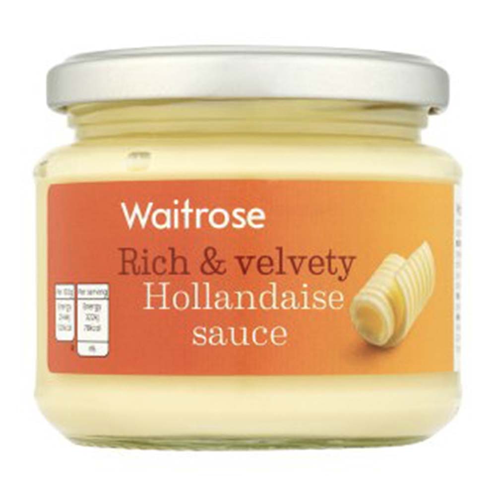 WAITROSE Hollandaise Sauce 190g GO DELIVERY