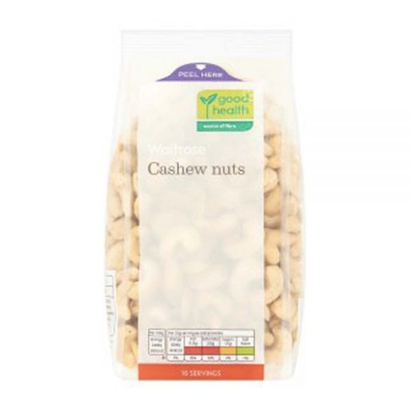 WAITROSE Cashew Nuts 400g GO DELIVERY