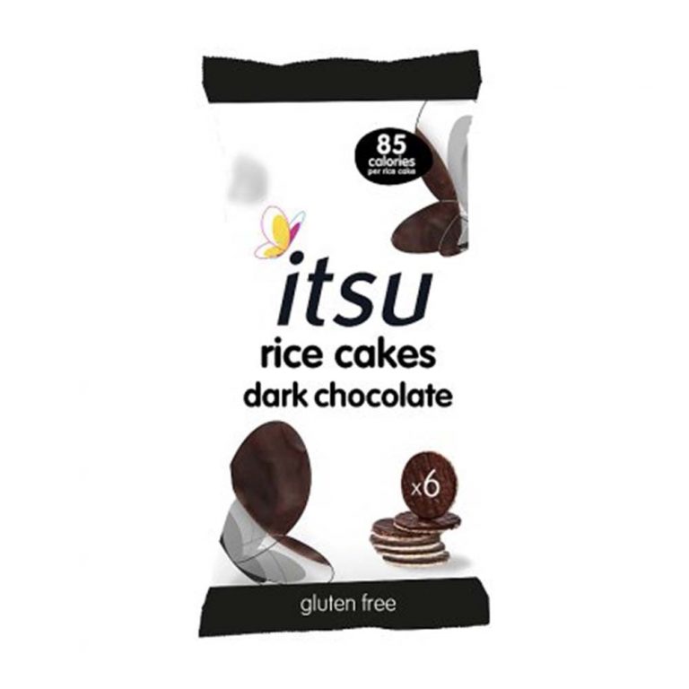 ITSU Dark Chocolate Rice Cakes 100g (Pack Of 6) GO DELIVERY