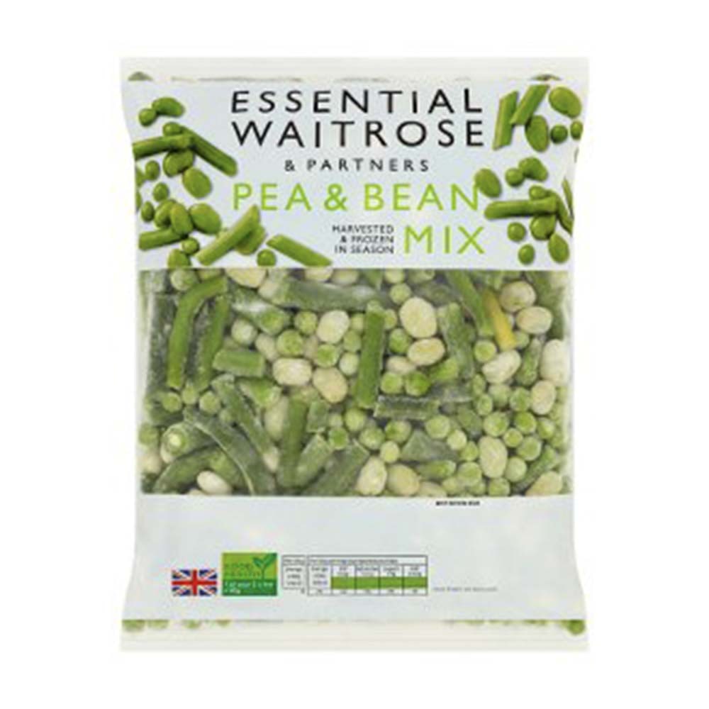 WAITROSE Essential Frozen Pea & Bean Mix 750g GO DELIVERY