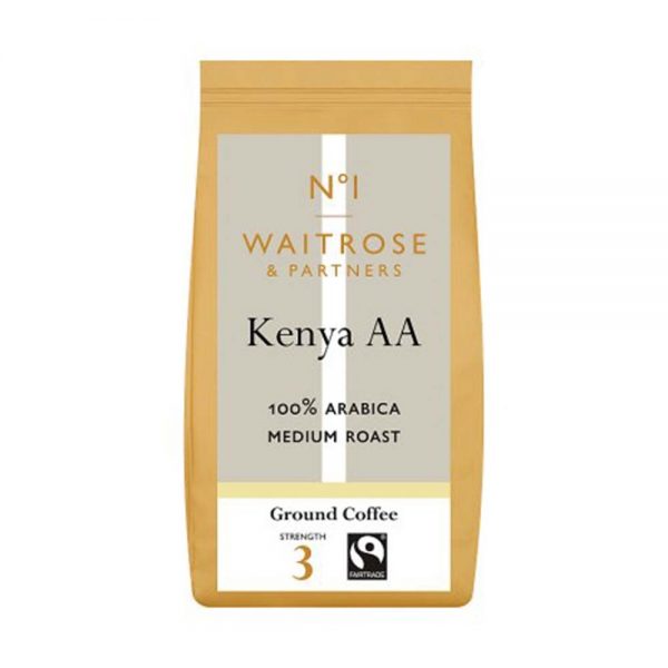 WAITROSE No.1 Kenya AA Ground Coffee 227g GO DELIVERY