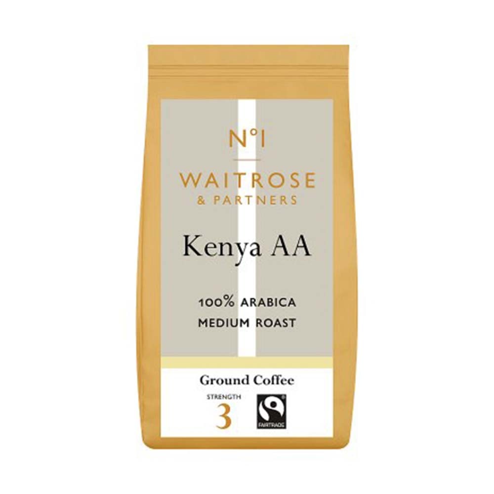 WAITROSE No.1 Kenya AA Ground Coffee 227g GO DELIVERY