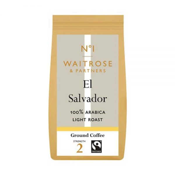 WAITROSE No.1 El Salvador Ground Coffee 227g GO DELIVERY