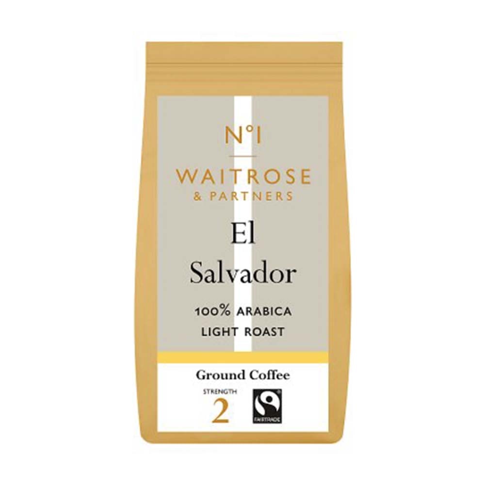 WAITROSE No.1 El Salvador Ground Coffee 227g GO DELIVERY