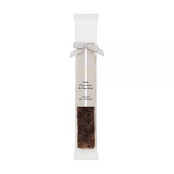 WAITROSE No.1 Dark Chocolate & Hazelnut Nougat 100g GO DELIVERY