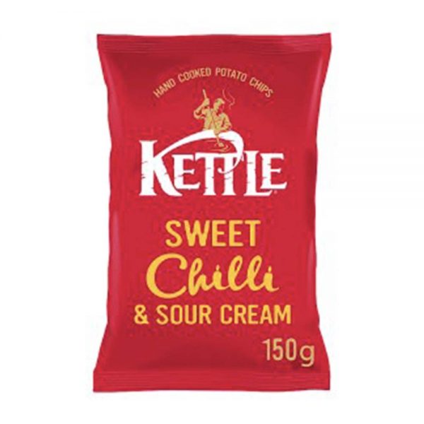 WAITROSE Kettle Chips Sweet Chilli 150g GO DELIVERY
