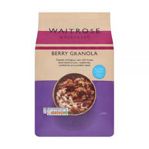 WAITROSE Berry Granola 1kg GO DELIVERY