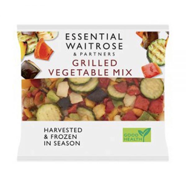 WAITROSE Essential Frozen Grilled Vegetable Mix 500g GO DELIVERY