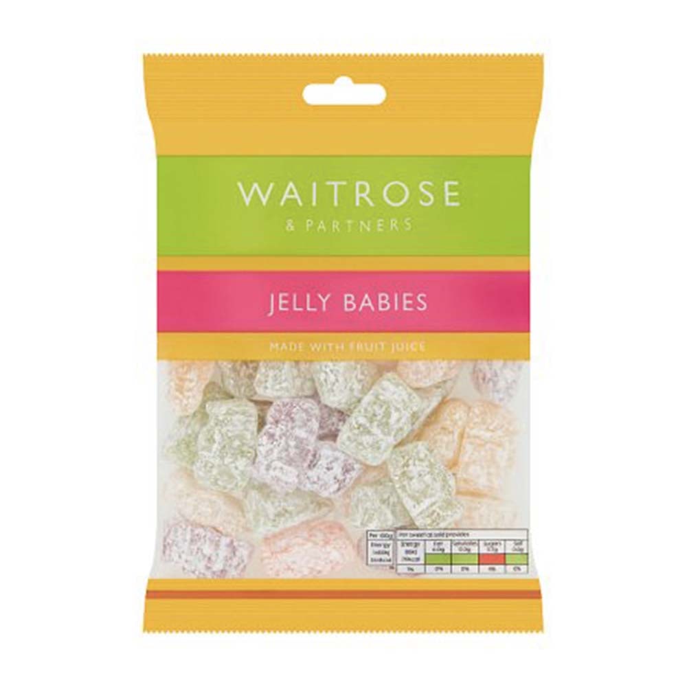 WAITROSE Jelly Babies 200g GO DELIVERY