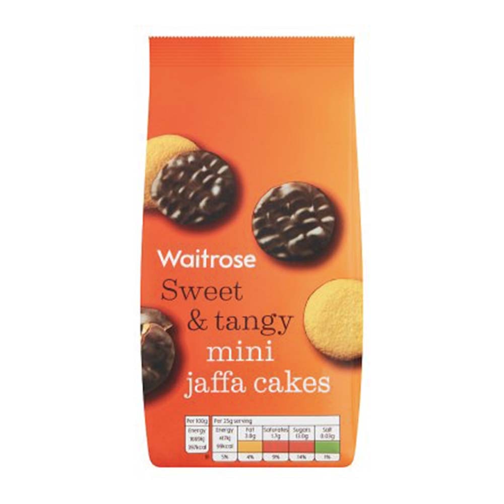 WAITROSE Mini Jaffa Cakes 125g GO DELIVERY