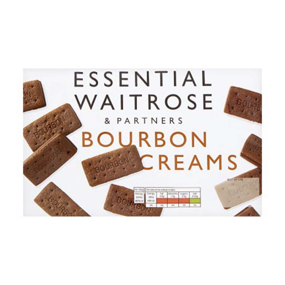 WAITROSE Essential Bourbon Creams 400g GO DELIVERY