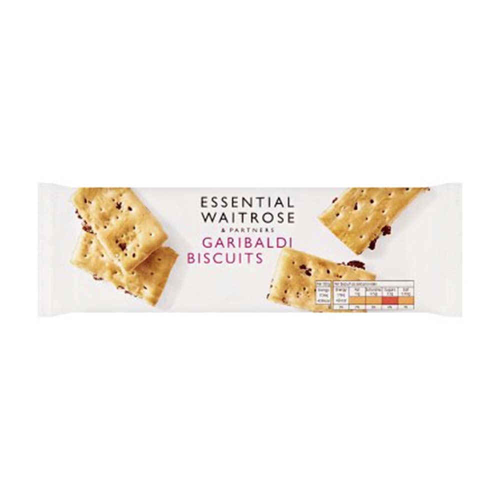 WAITROSE Essential Garibaldi Biscuits 200g GO DELIVERY