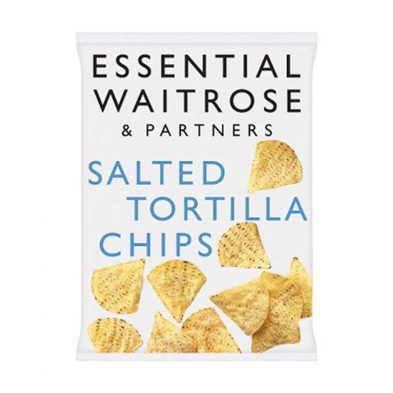 WAITROSE Essential Tortilla Salted Chips 200g GO DELIVERY