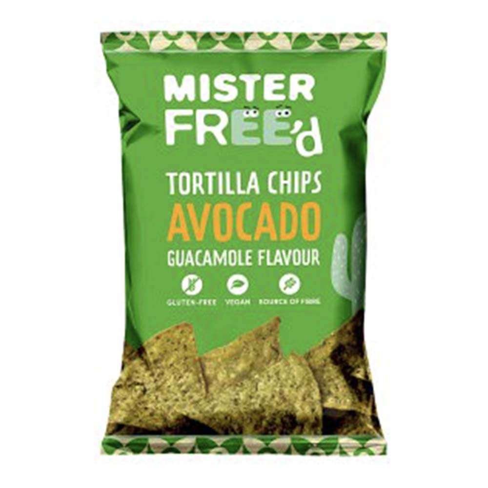 MISTER FREED Tortilla Avocado Chips 135g GO DELIVERY
