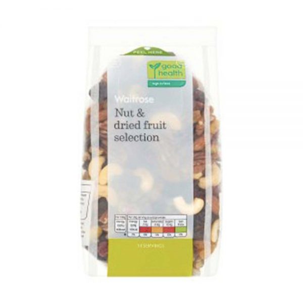 WAITROSE Raisin, Nut & Cranberry Mix 420g GO DELIVERY