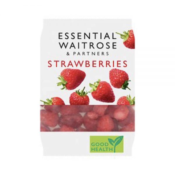 WAITROSE Essential Frozen Strawberries 400g GO DELIVERY