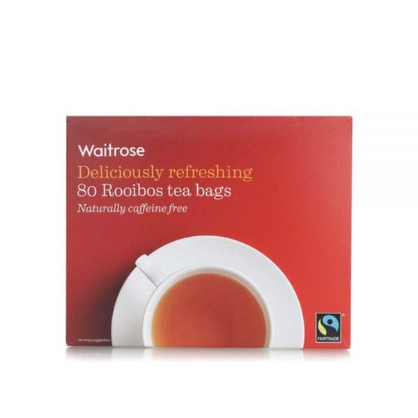 WAITROSE rooibos tea bags 80s 200g GO DELIVERY