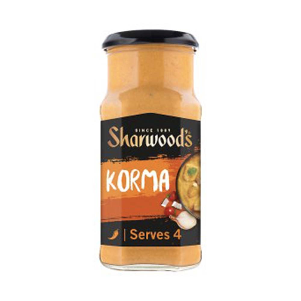 SHARWOOD'S Korma Curry Sauce 420g GO DELIVERY