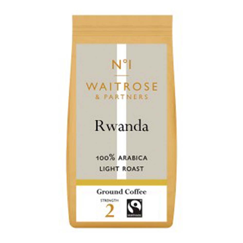 WAITROSE No.1 Rwanda Ground Coffee 227g GO DELIVERY