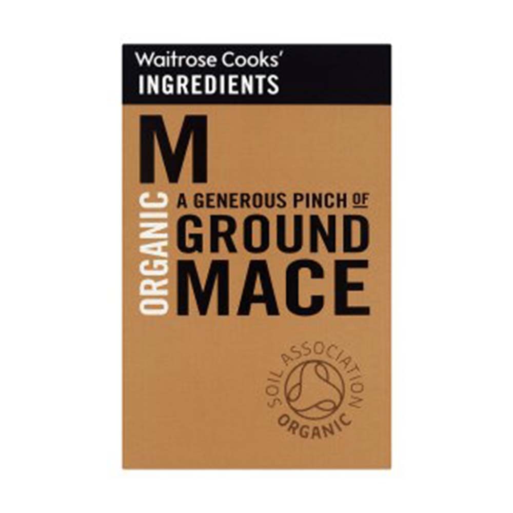 WAITROSE Cooks' Ingredients Organic Ground Mace 35g GO DELIVERY