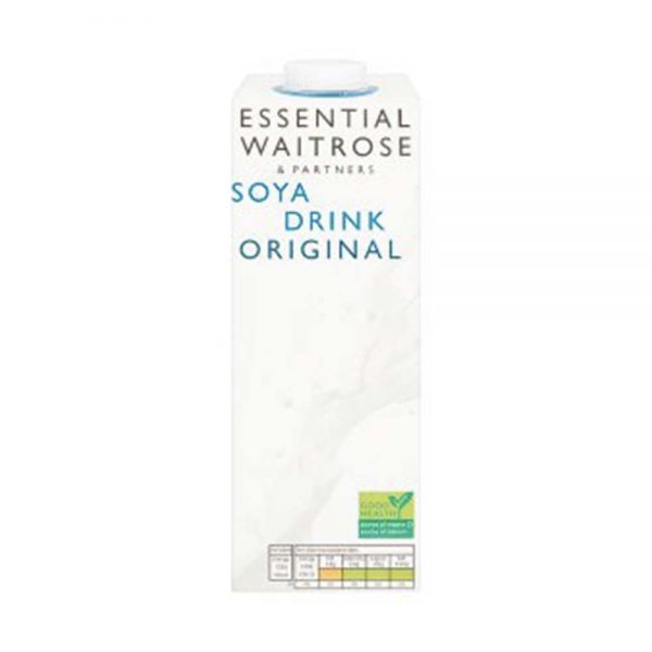 WAITROSE Essential Original Soya Drink 1L GO DELIVERY