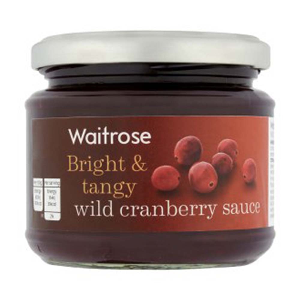 WAITROSE Wild Cranberry Sauce 205g GO DELIVERY