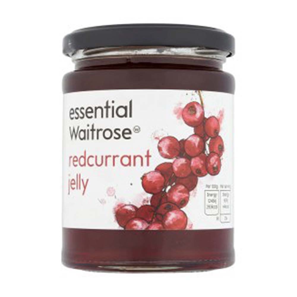 WAITROSE Essential Redcurrant Jelly 340g GO DELIVERY