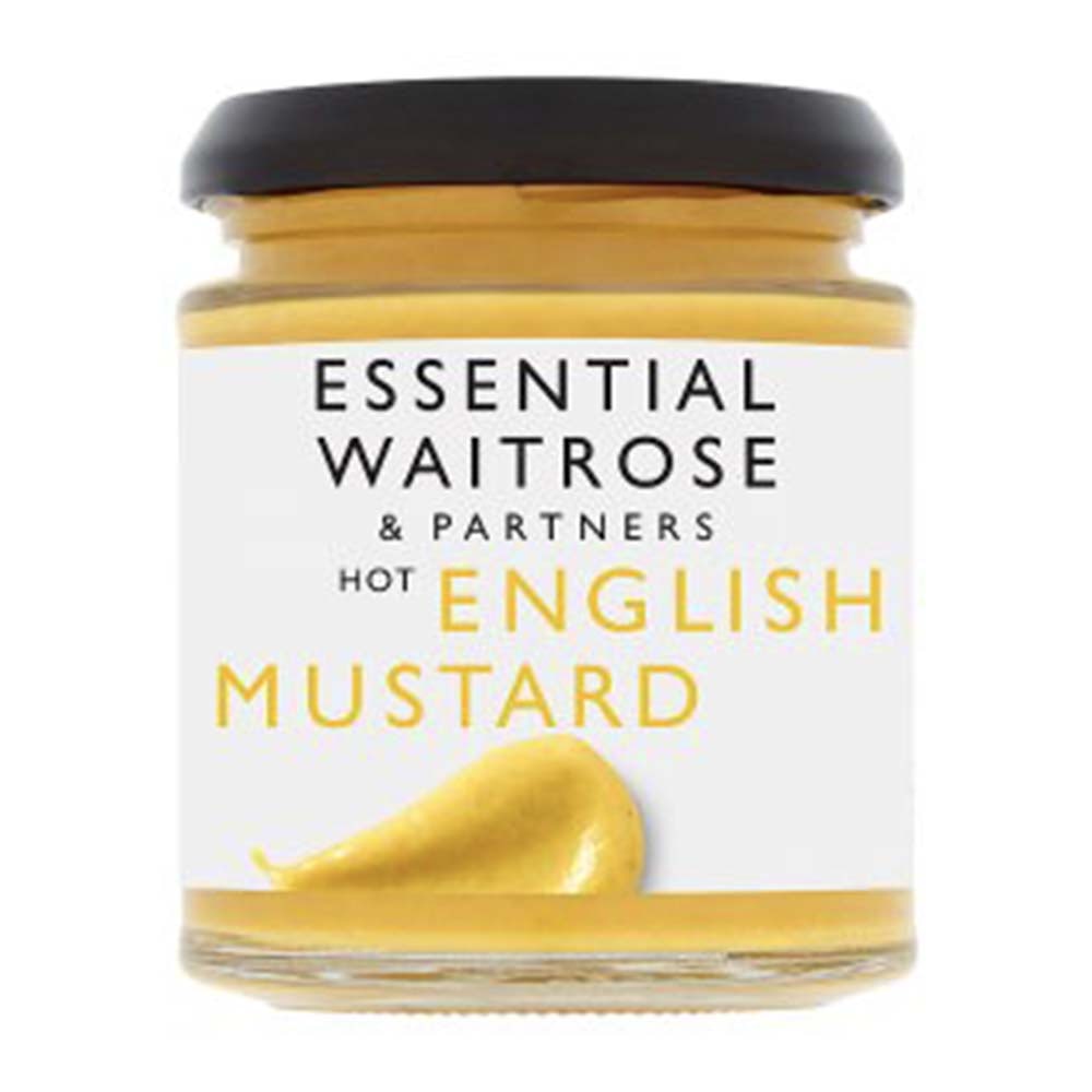 WAITROSE Essential English Mustard 180g GO DELIVERY
