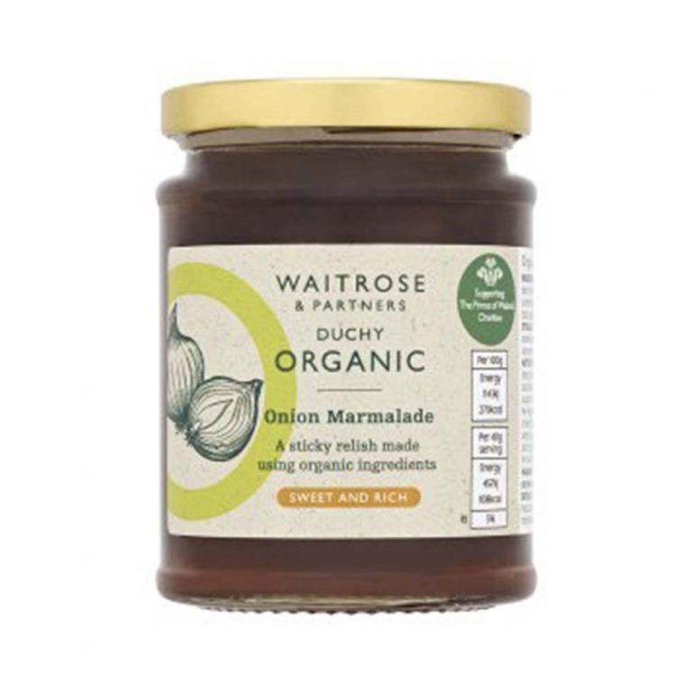 WAITROSE Duchy Organic Onion Marmalade 340g GO DELIVERY