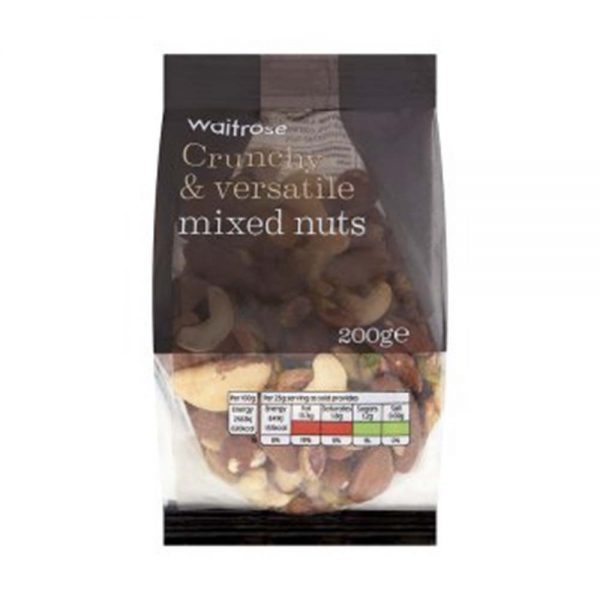 WAITROSE Mixed Nuts 200g GO DELIVERY