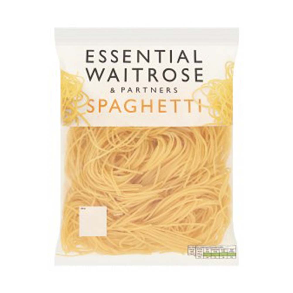 WAITROSE Essential Spaghetti 500g GO DELIVERY