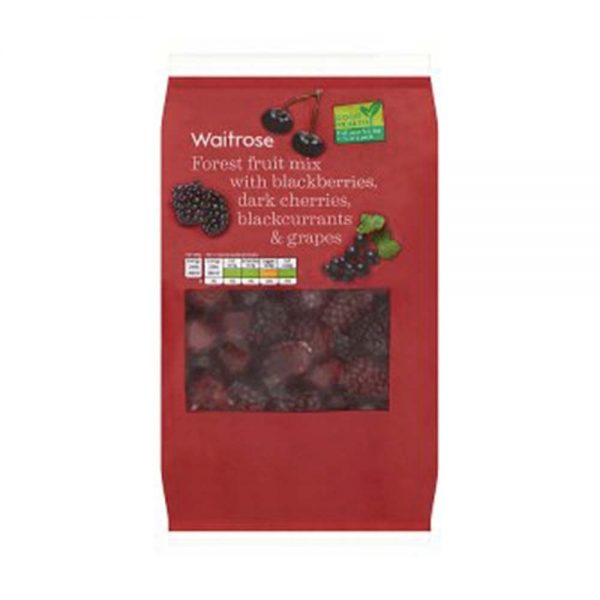WAITROSE Frozen Forest Fruit Mix 450g GO DELIVERY