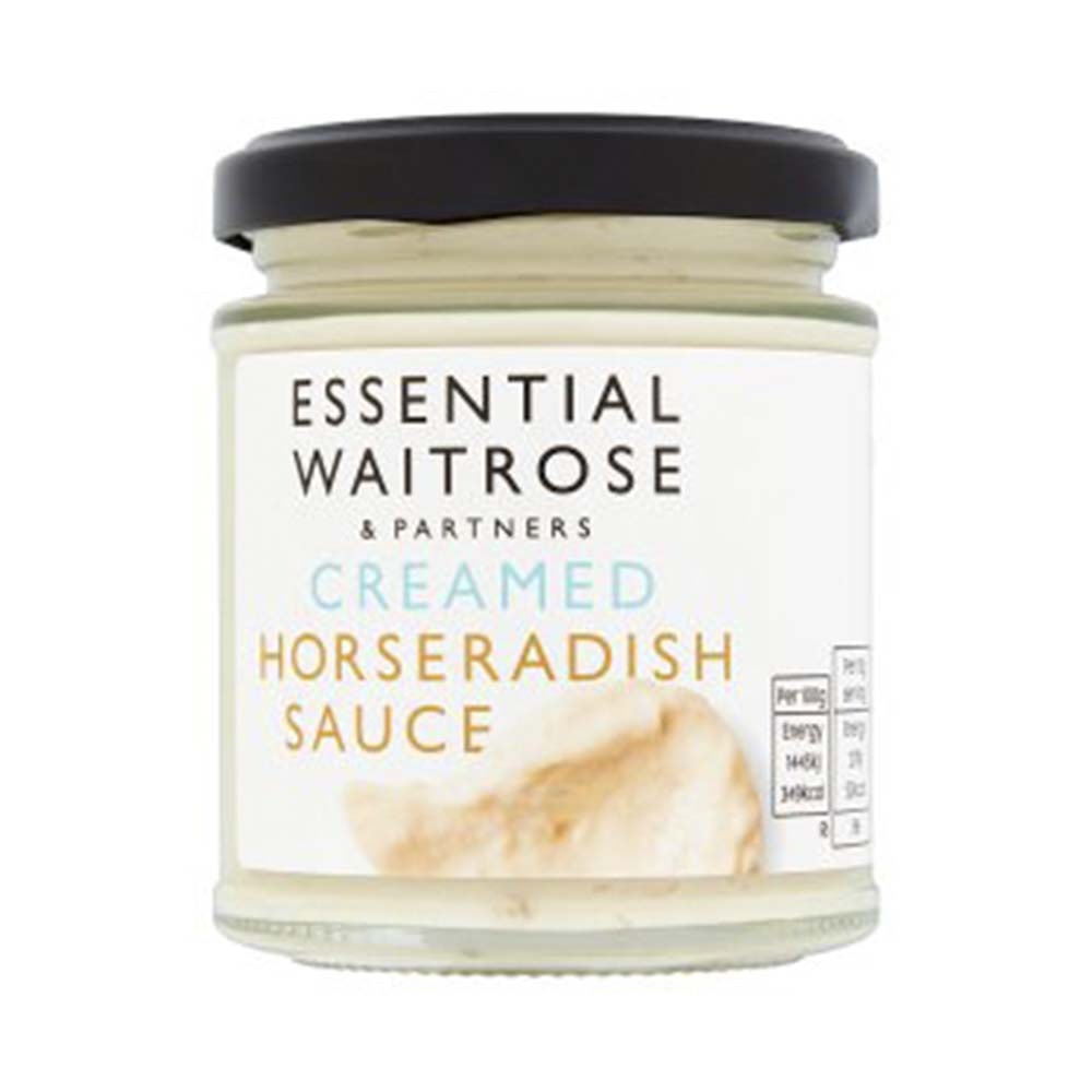WAITROSE Essential Creamed Horseradish 180g GO DELIVERY