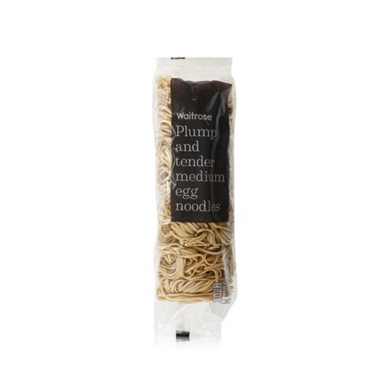 WAITROSE Medium Egg Noodles 250g GO DELIVERY