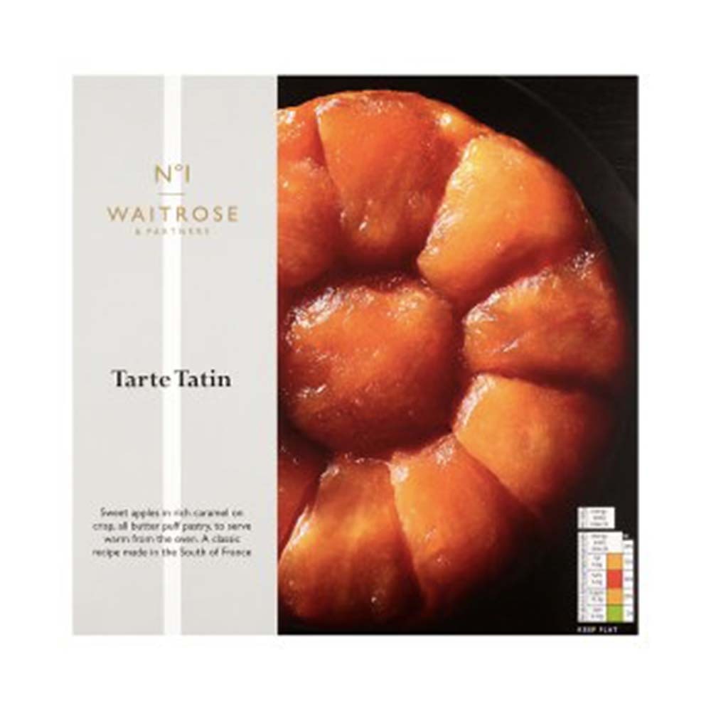 WAITROSE No.1 Frozen Tarte Tatin 545g GO DELIVERY