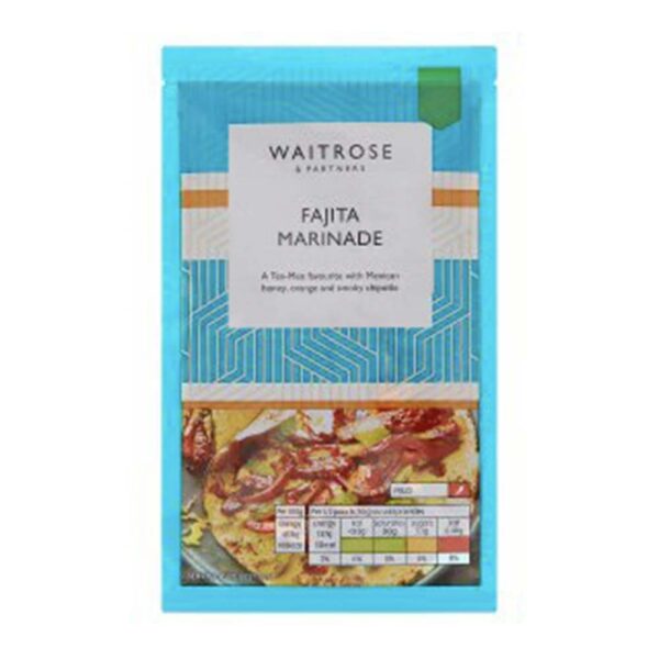 WAITROSE Fajita Marinade 60g GO DELIVERY