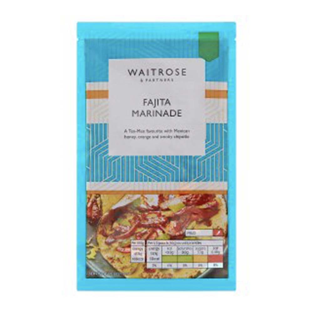 WAITROSE Fajita Marinade 60g GO DELIVERY