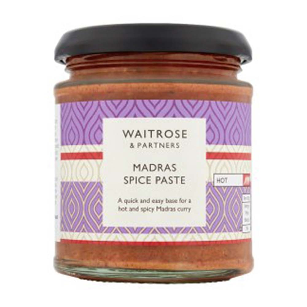 WAITROSE Madras Spice Paste 180g GO DELIVERY